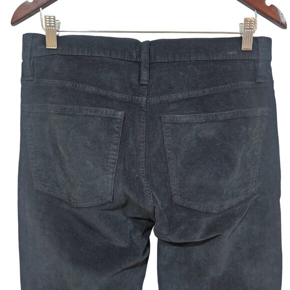 J.CREW Corduroy Straight-Leg Pants Black SIze 30 NWT - Picture 4 of 5